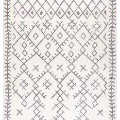 RugsX Modern Teppich REBEC Franse 51136A - - 280 x 370 cm