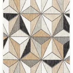 RugsX Teppich, Läufer SISAL COOPER Mosaik, - 80 x 250 cm