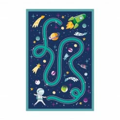 Bilderwelten Weltraum - Rückweg zur Rakete - 120 x 180 cm - Durchmesser: 180 cm