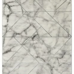 Onloom Teppich Marmor - Grau - 160 x 230 cm