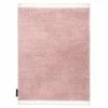 RugsX Teppich BERBER 9000 rosa Franse berber - 80 x 150 cm