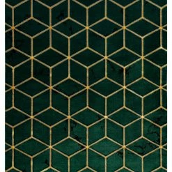 RugsX Exklusiv EMERALD Teppich 1014 glamour, - 160 x 220 cm