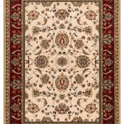 RugsX Wollteppich POLONIA TARI hell rubin - 200 x 300 cm