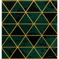 RugsX Exklusiv EMERALD Teppich 1020 glamour, - 80 x 150 cm