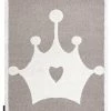 RugsX Moderner Kinderteppich JOY Crown, Krone - 140 x 190 cm