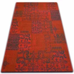 RugsX Teppich VINTAGE 22215/021 rot Patchwork - 200 x 290 cm