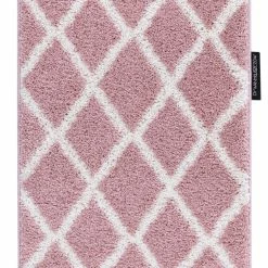 RugsX Teppich, Läufer BERBER TROIK rosa - in - 80 x 250 cm