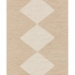 Benuta Wollteppich Nahla - Beige - 80 x 150 cm