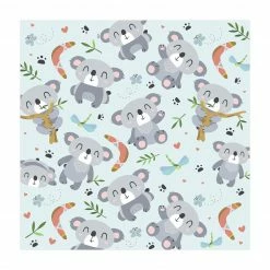 Bilderwelten Koalabären mit Bummerang in Australien - 60 x 60 cm - Durchmesser: 60 cm