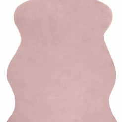 RugsX Teppich NEW DOLLY Pelz G4337 rosa - 60 x 90 cm