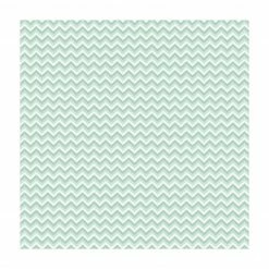 Bilderwelten No.YK38 ZickZack Muster Grün - 80 x 80 cm - Durchmesser: 80 cm