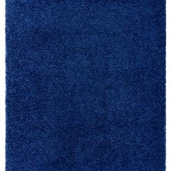 RugsX Teppich SOFFI shaggy 5cm dunkelblau - 160 x 220 cm