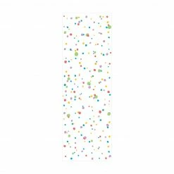 Bilderwelten Gezeichnete kleine Punkte Kunterbunt - 40 x 120 cm - Durchmesser: 120 cm