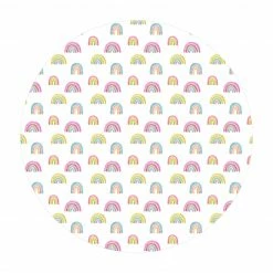 Bilderwelten Aquarell Regenbogen - 100 x 100 cm - Durchmesser: 100 cm