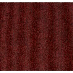 RugsX Fusabtreter MALAGA rot 80 cm - Tiefe: 390 cm