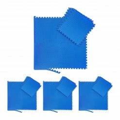 Relaxdays 32 x Bodenmatte für Fitnessgeräte