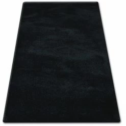 RugsX Teppich SHAGGY MICRO schwarz - 80 x 150 cm