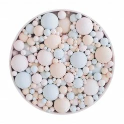 Bilderwelten Zarte Kreiskomposition in Pastell Rosa - 220 x 220 cm - Durchmesser: 220 cm