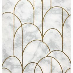 RugsX Exklusiv EMERALD Teppich 1016 glamour, - 140 x 190 cm