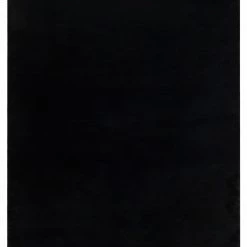 RugsX Moderner Waschteppich POSH Shaggy, - Moderner Waschteppich POSH Shaggy, plüschig, dick Antirutsch schwarz 120x160 cm