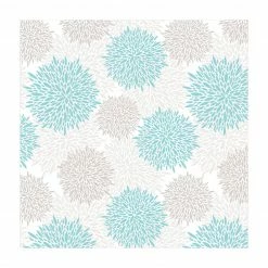 Bilderwelten Große gezeichnete Pusteblumen in Blau - 200 x 200 cm - Durchmesser: 200 cm