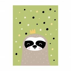 Bilderwelten Das faulste Faultier - 210 x 280 cm - Durchmesser: 280 cm