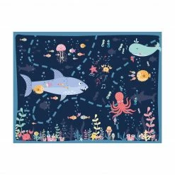 Bilderwelten Unterwasser - Auf Entdeckungstour - 260 x 195 cm - Durchmesser: 195 cm