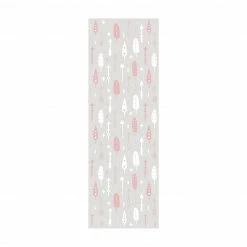 Bilderwelten Indianerpfeile mit Herzen Rosa Grau - 80 x 240 cm - Durchmesser: 240 cm