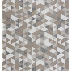 RugsX Teppich CASA ÖKO SISAL Boho Dreiecke - 114 x 170 cm