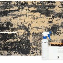 Musterring Webteppich WAVE ARTE + Reiniger-Set - Beige - 70 x 140 cm