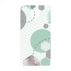 Bilderwelten Kinderteppich grafisch - Wald und Fluss - 150 x 300 cm - Durchmesser: 300 cm