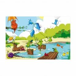 Bilderwelten No.NL1 Tierkonzert - 60 x 40 cm - Durchmesser: 40 cm