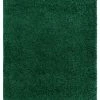 RugsX Teppich SOFFI shaggy 5cm Flaschengrün - 140 x 190 cm