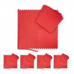 Relaxdays 40 x Bodenmatte mit Randstück