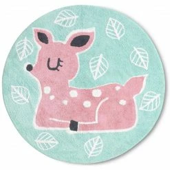 Moshi Moshi Kids WOODLAND TEPPICH 120x120 ROSE