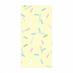 Bilderwelten Buntes Konfetti aus Pastellstreifen - 110 x 220 cm - Durchmesser: 220 cm