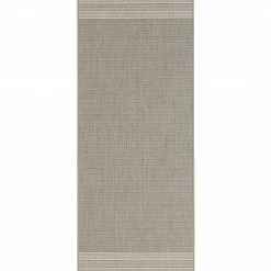 Benuta In- & Outdoor-Läufer Metro - Hellgrau