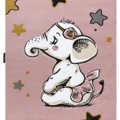 RugsX Kinderteppich PETIT ELEPHANT ELEFANT - 120 x 170 cm
