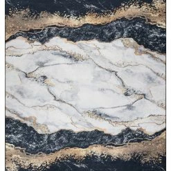 RugsX ANDRE 1124 Waschteppich Marmor - 120 x 170 cm
