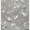 RugsX Teppich GNAB 60642653 Blumen Rosen grau - 160 x 230 cm