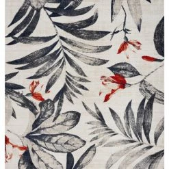 RugsX Modern Teppich MUNDO E7181 Blätter - 120 x 170 cm