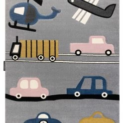 RugsX Kinderteppich PETIT TOYS SPIELZEUGE - 160 x 220 cm