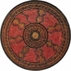 Benuta In- & Outdoor-Teppich rund Artis