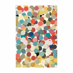 Bilderwelten Konfetti - 100 x 150 cm - Durchmesser: 150 cm
