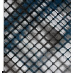 RugsX Teppich INTERO REFLEX 3D Gitter blau - 280 x 370 cm