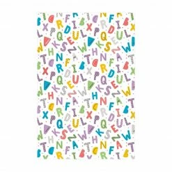 Bilderwelten Alphabet mit Herzen und Punkten in Bunt - 40 x 60 cm - Durchmesser: 60 cm