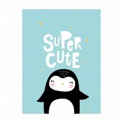 Bilderwelten Super Cute Pinguin - 180 x 240 cm - Durchmesser: 240 cm