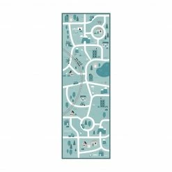 Bilderwelten Dorf - Klein aber fein - 70 x 210 cm - Durchmesser: 210 cm