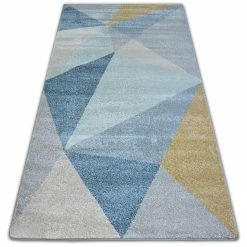 RugsX Teppich NORDIC SOLID creme/blau G4576 - 160 x 220 cm