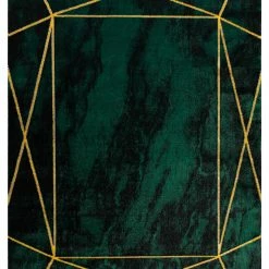 RugsX Exklusiv EMERALD Teppich 1022 glamour, - 160 x 220 cm